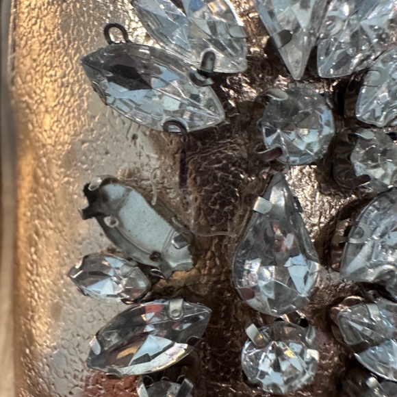 Joyfolie Womens Rhinestone Slides - Picture 5 of 5